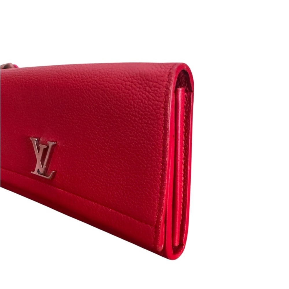 Louis Vuitton Portefeuille Lockme Long Leather Wallet, box and dust bag - Picture 4 of 13